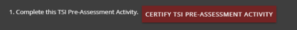 PAA Certify button